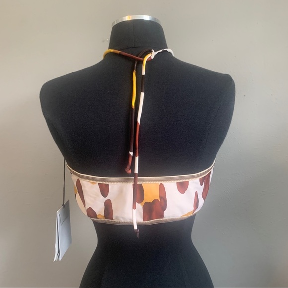 Chris Benz Halter Bikini Two Pieces Swimsuit Size XL - Picture 5 of 15